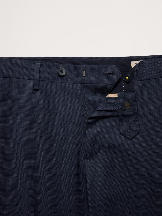 Signature Italian Nailhead Suit Pant - Image 6