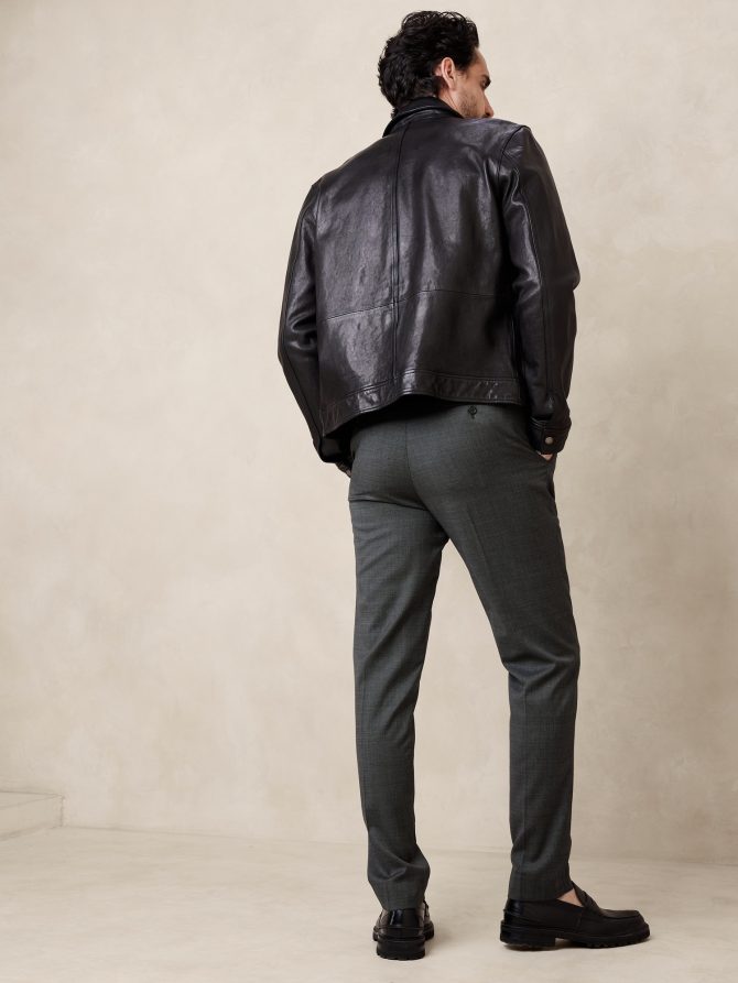 Signature Italian Nailhead Suit Pant - Image 2