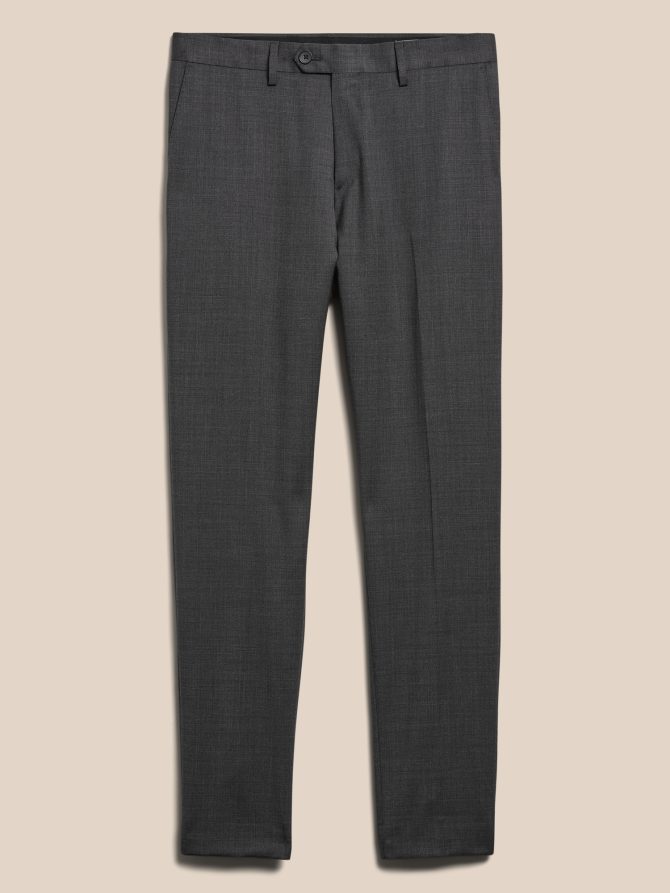 Signature Italian Nailhead Suit Pant - Image 4