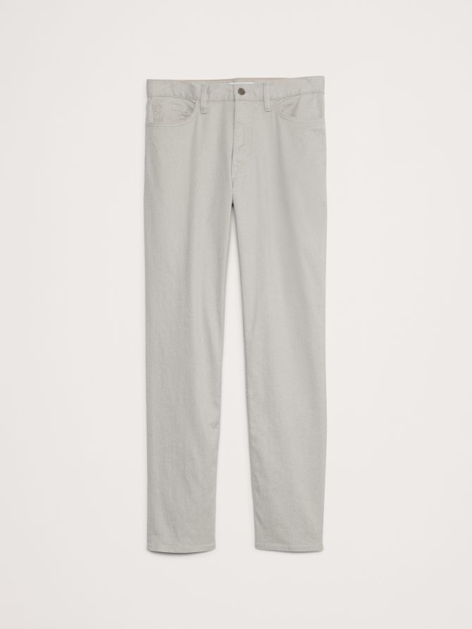 Straight Linen-Cotton Traveler Pant - Image 4