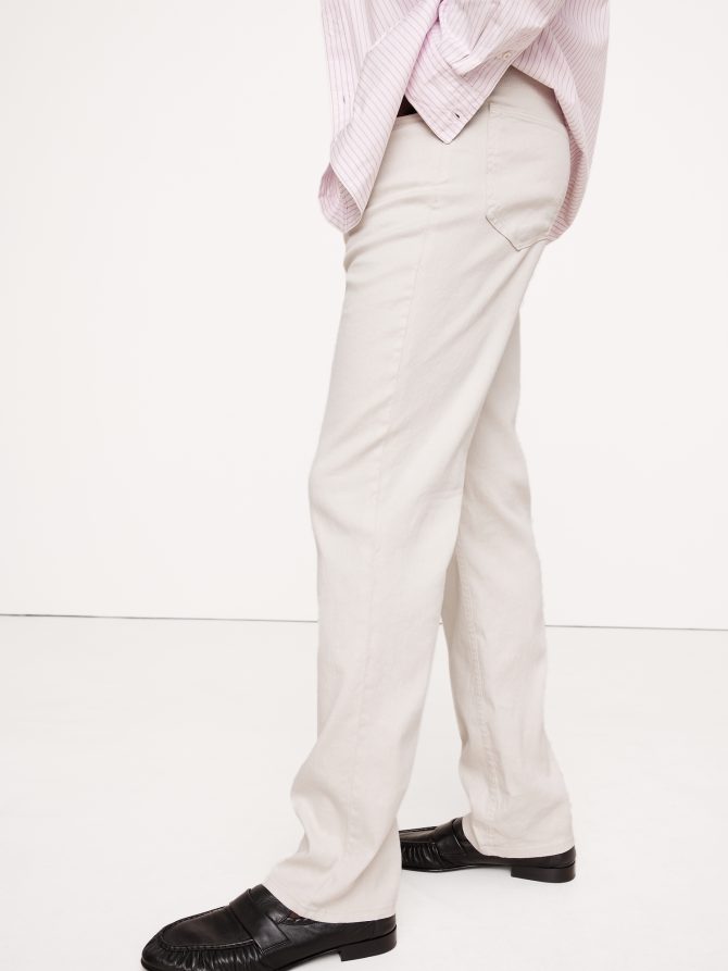 Straight Linen-Cotton Traveler Pant - Image 6