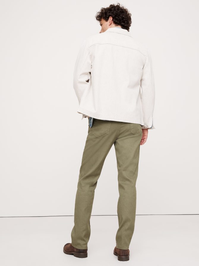 Straight Linen-Cotton Traveler Pant - Image 8