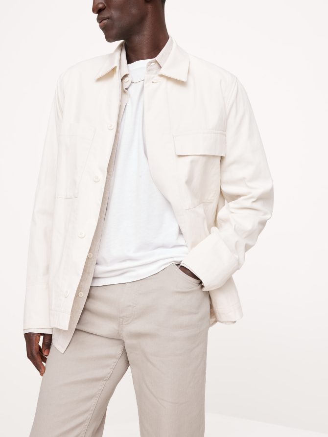 Straight Linen-Cotton Traveler Pant - Image 3