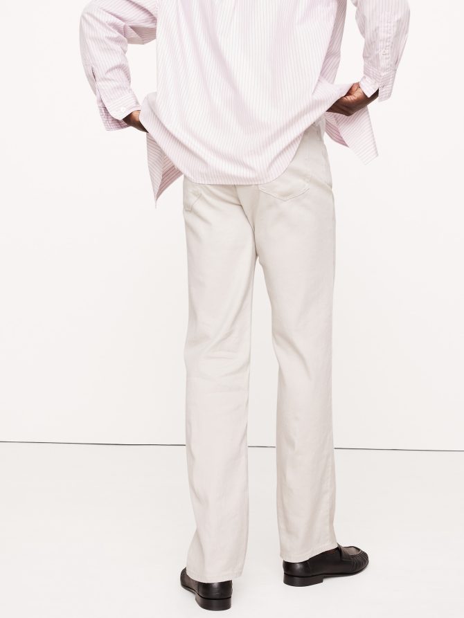 Straight Linen-Cotton Traveler Pant - Image 5