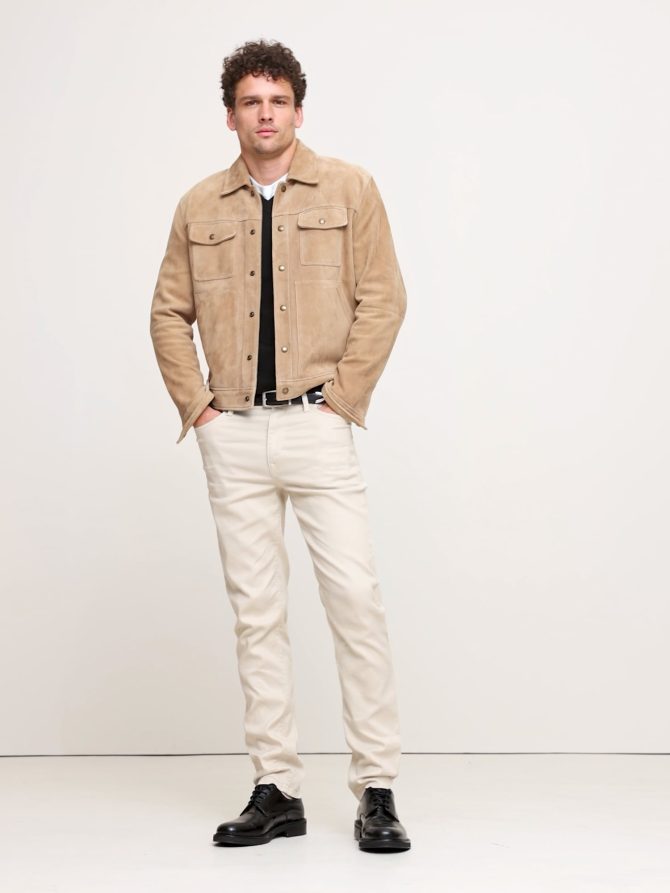 Slim Linen-Cotton Traveler Pant - Image 2