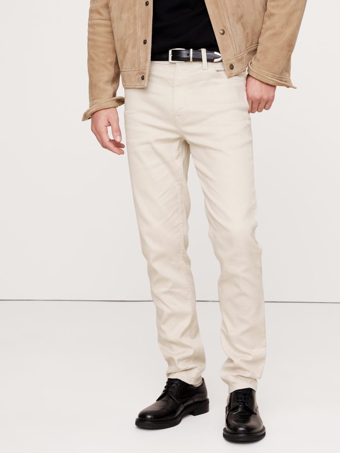 Slim Linen-Cotton Traveler Pant - Image 4