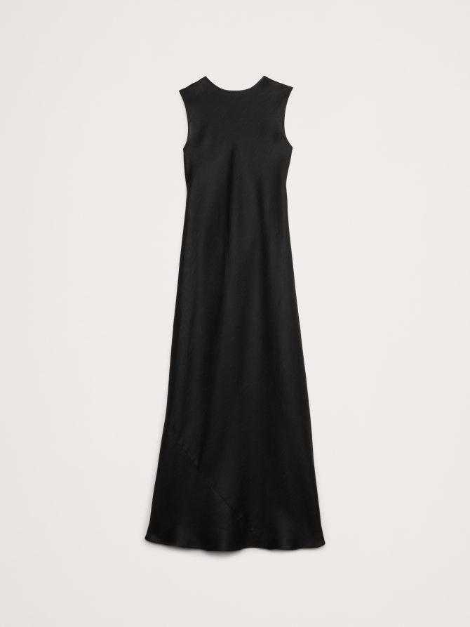 Backless Linen Maxi Dress - Image 8