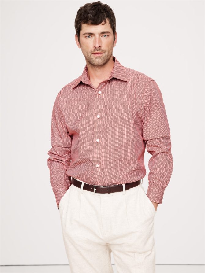 Standard-Fit Wrinkle-Resistant Dress Shirt