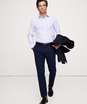 Standard-Fit Wrinkle-Resistant Dress Shirt