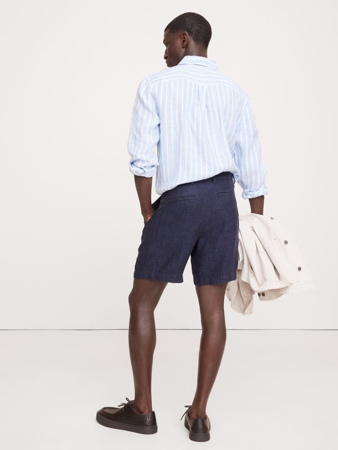 7" Linen Short - Image 3