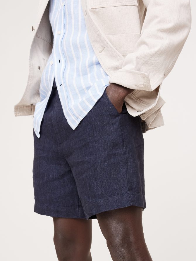 7" Linen Short - Image 4