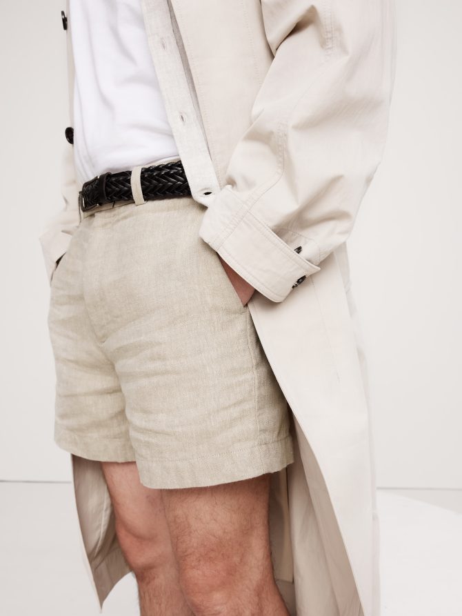 5" Linen Short - Image 3
