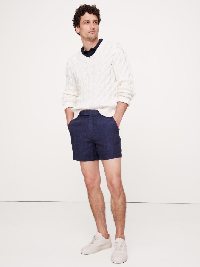 5" Linen Short