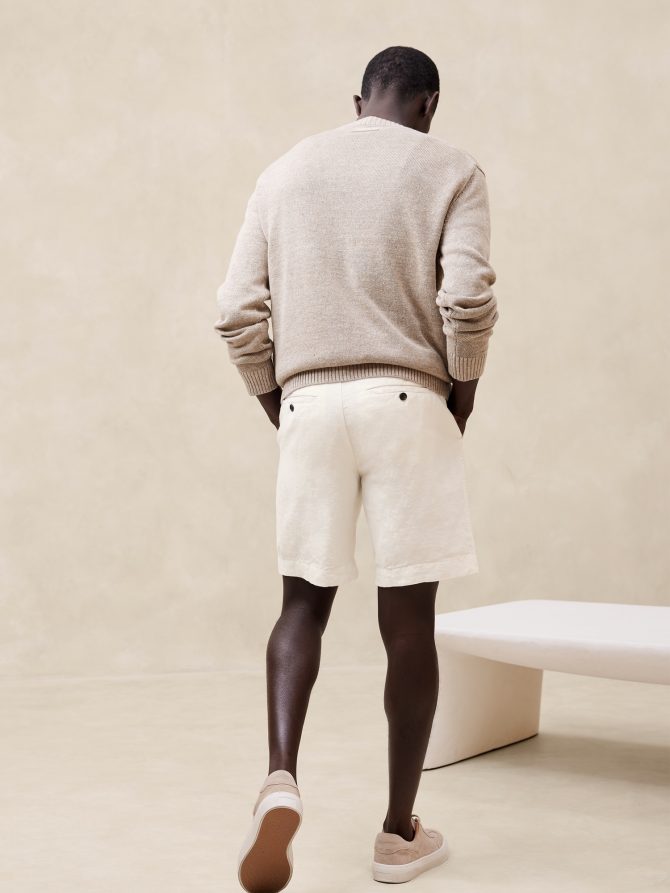 Lino 9" Linen Short - Image 5