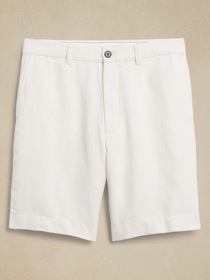 Lino 9" Linen Short - Image 7