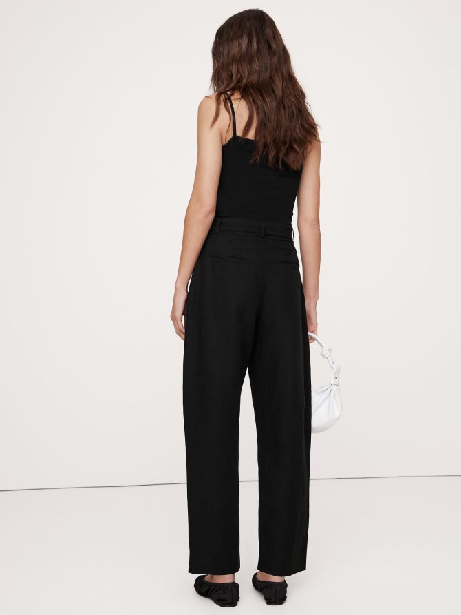 High-Rise Barrel Tencel™-Linen Pant - Image 7