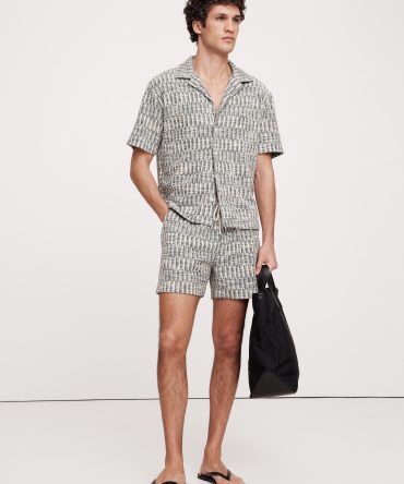 5" Jacquard Knit Pull-On Short