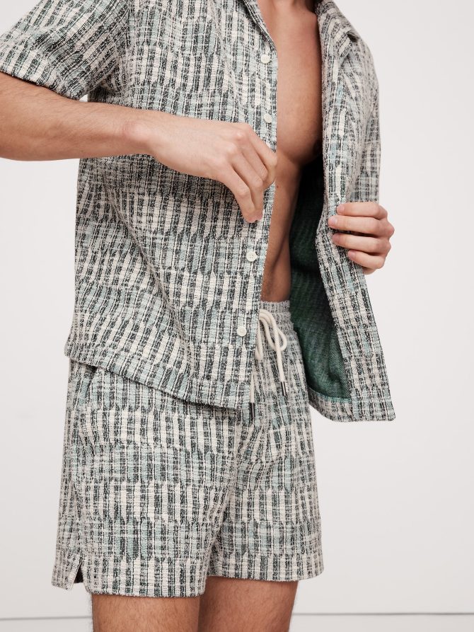 5" Jacquard Knit Pull-On Short - Image 3
