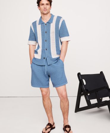 8" Crochet Cotton Pull-On Short