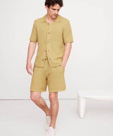 8" Crochet Cotton Pull-On Short