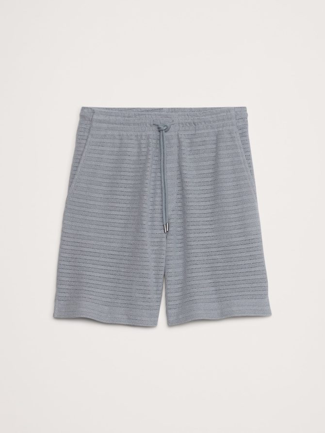6" Herringbone Jacquard Pull-On Short - Image 4