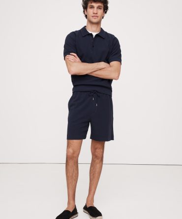 6" Waffle-Knit Pull-On Short