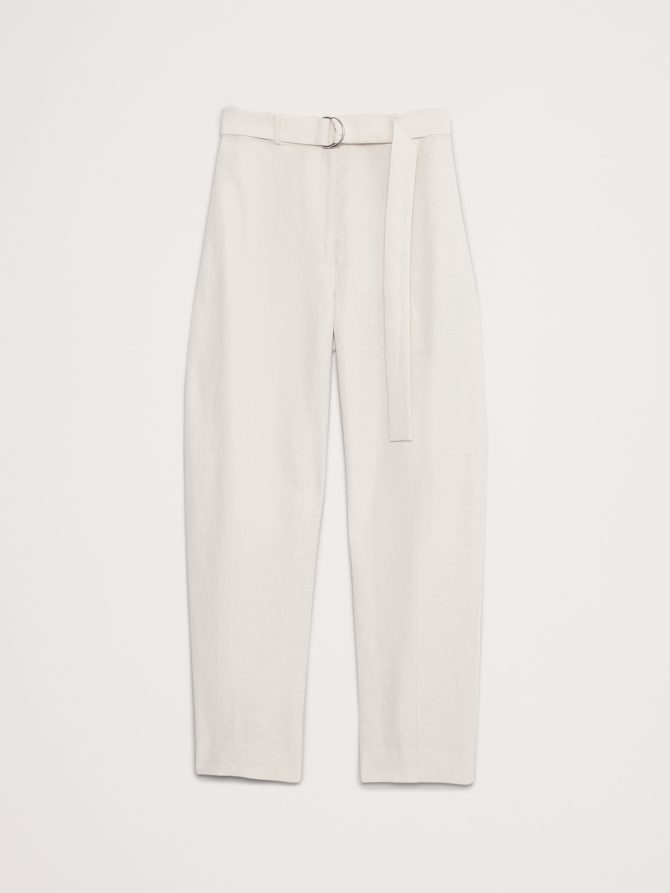 High-Rise Barrel Tencel™-Linen Pant - Image 5