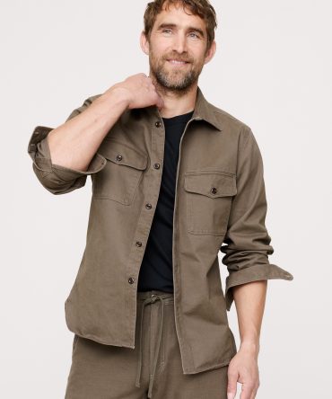 HEAVY TWILL OVERSHIRT