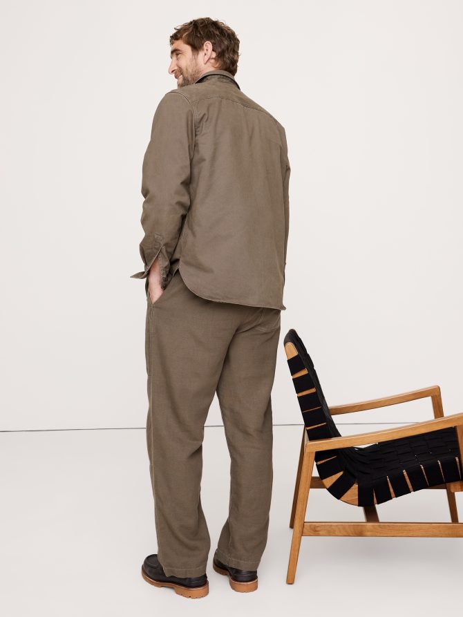 HEAVY TWILL OVERSHIRT - Image 3