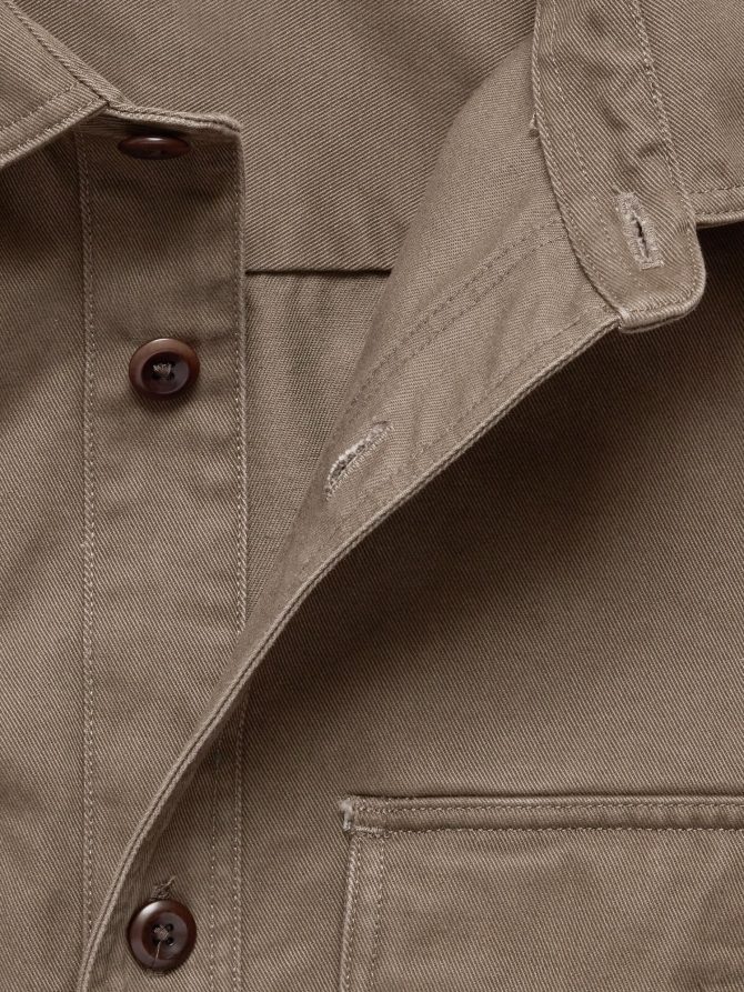 HEAVY TWILL OVERSHIRT - Image 7