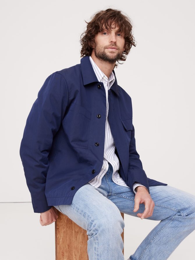 Water-Resistant Shirt Jacket - Image 4