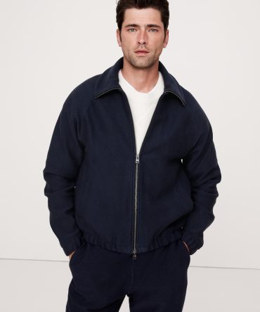 French Terry Zip Sweatshirt