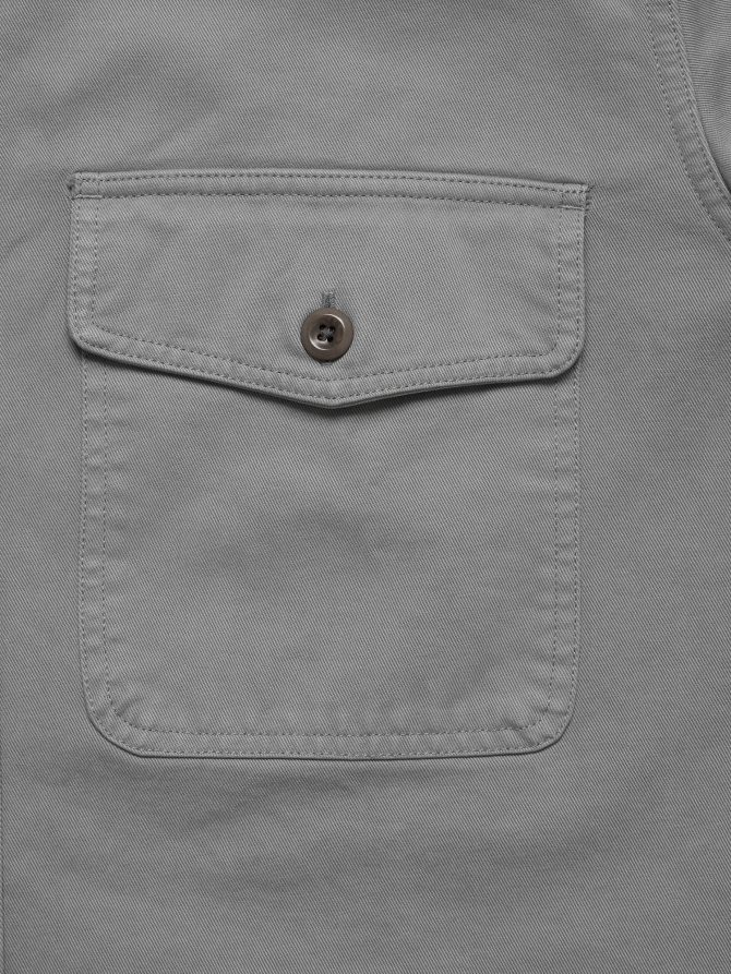 Standard-Fit Cotton Twill Shirt Jacket - Image 6