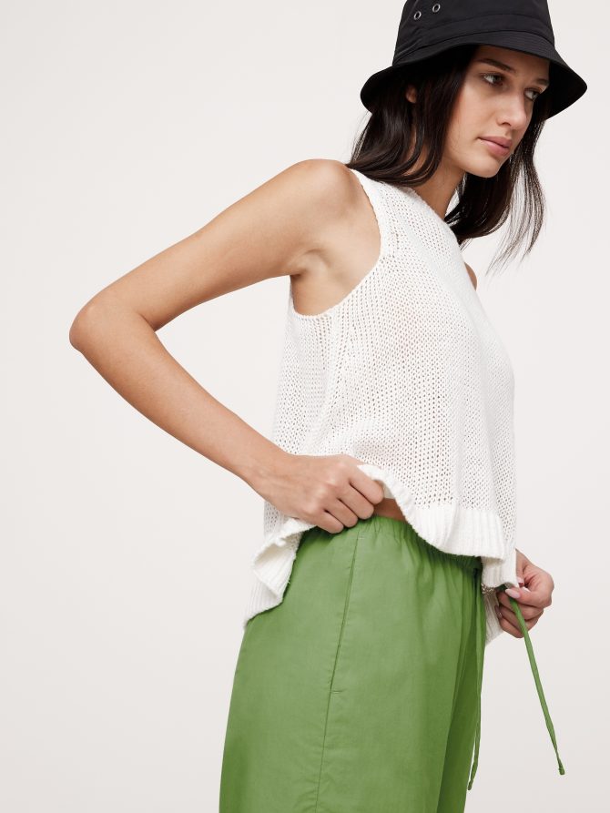 Cotton Poplin Pull-On Pant - Image 3