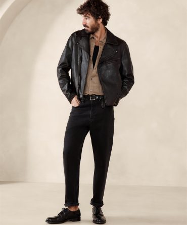 Leather Moto Jacket