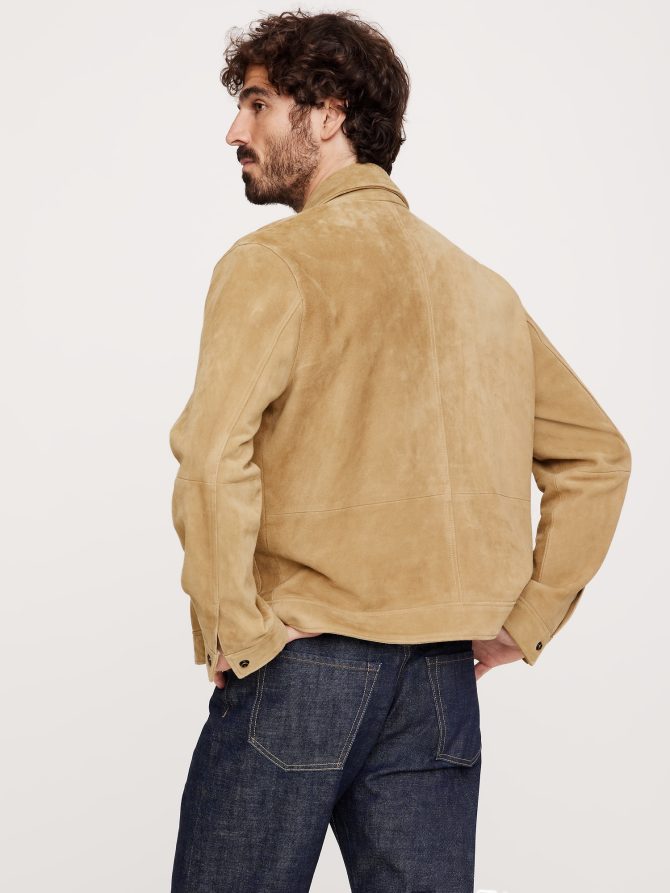 Suede Trucker Jacket - Image 3