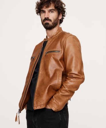 Leather Biker Jacket