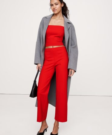 Straight Everywhere Ponte Ankle Pant