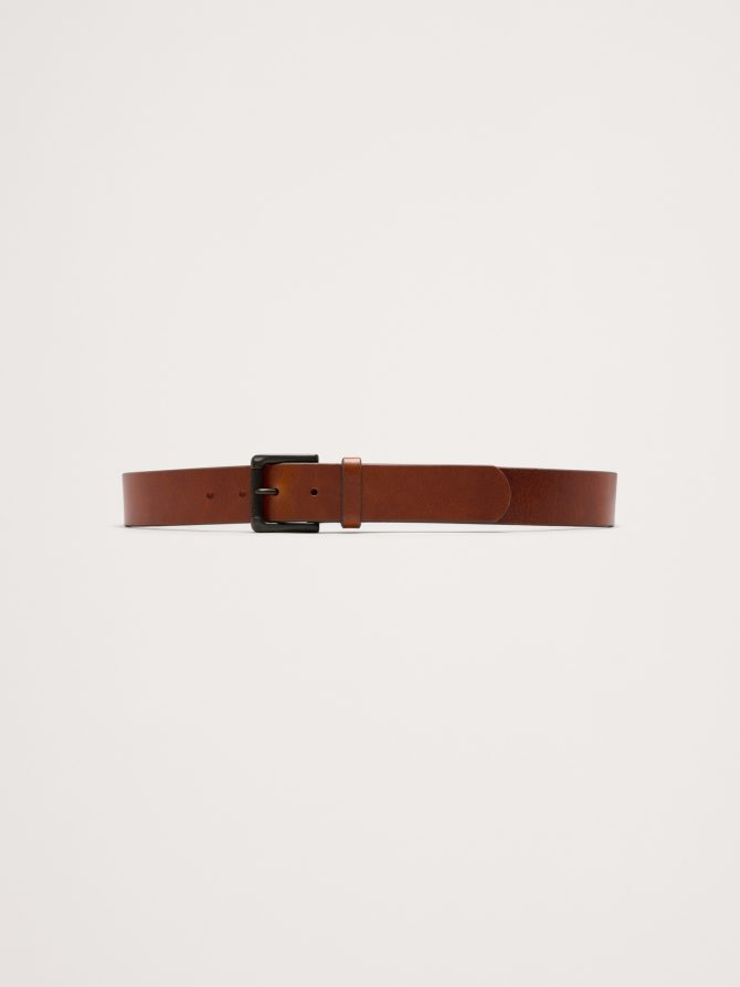Tumbled Leather Belt