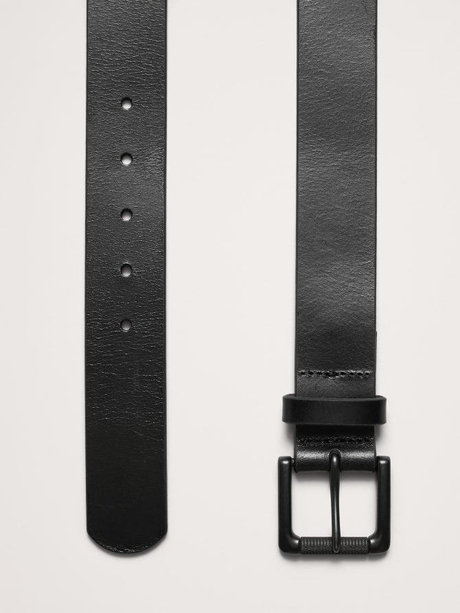 Tumbled Leather Belt - Image 3