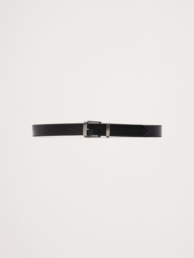 Metal Catch Leather Belt