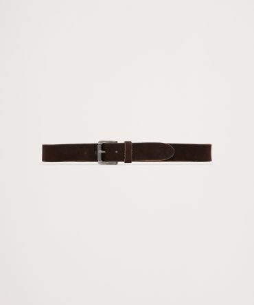 Marin Nubuck Leather Belt