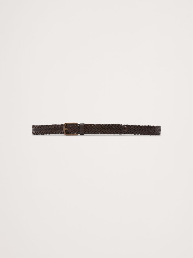 Tamalpais Braided Leather Belt