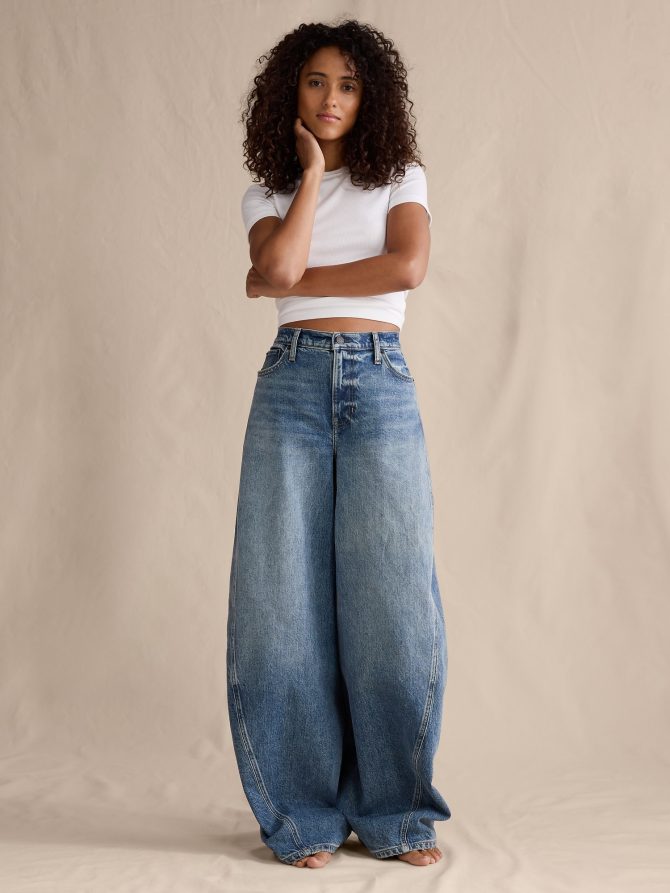 High-Rise Loose Twisted Barrel Jean - Image 4
