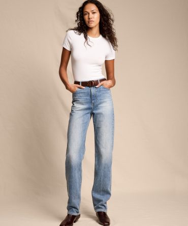 HIGH-RISE 90S STRAIGHT JEAN