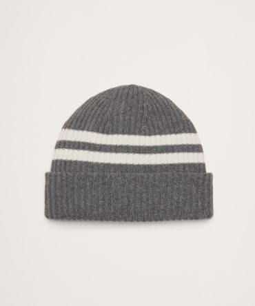 Reversible Merino-Blend Beanie