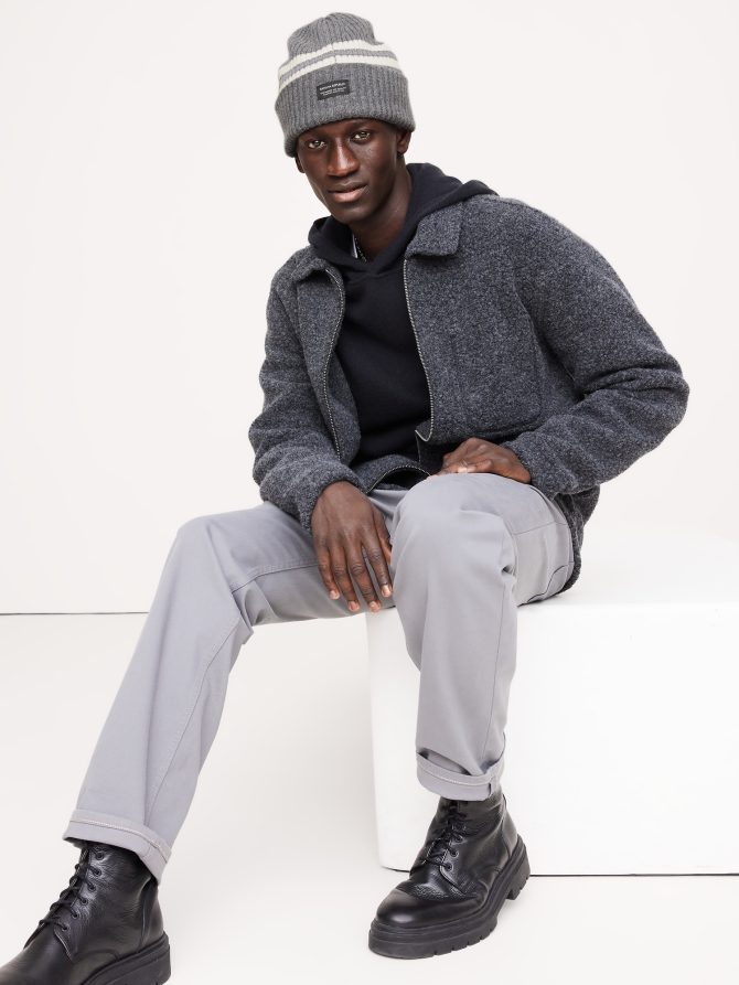 Reversible Merino-Blend Beanie - Image 3