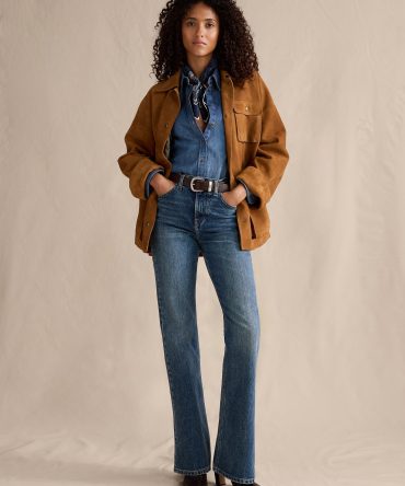 HIGH-RISE BOOTCUT JEAN
