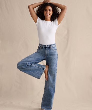 THE ICON CLASSIC WIDE-LEG JEAN