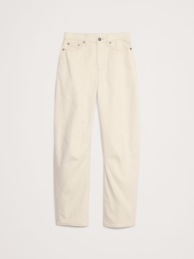 High-Rise Relaxed Barrel Ankle Jean - Image 5